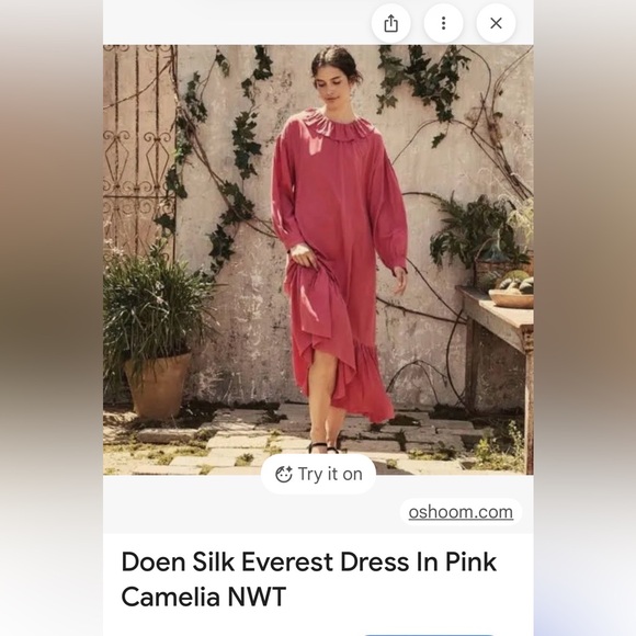 Doen Dresses & Skirts - Everest  dress camelia fuchsia size medium